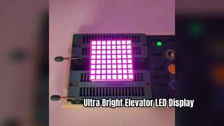 엘리베이터용 초고휘도 8x8 LED 도트 매트릭스 디스플레이